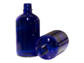Glazen flesje Kobaltblauw 100ml